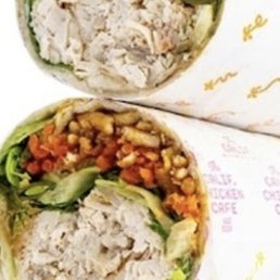 Chinese Wrap with the new addition of snap peas!
