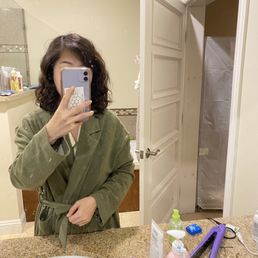 48 hrs after digital perm with little hair style by myself 48 hrs after digital perm with little hair style by myself