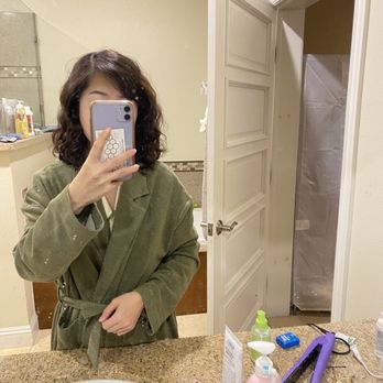 So Hair Salon - 48 hrs after digital perm with little hair style by myself - Hair Salons Near Me - Arcadia, California So Hair Salon - 48 hrs after digital perm with little hair style by myself - Hair Salons Near Me - Arcadia, California