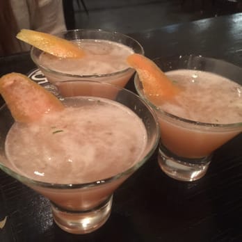Boathouse Collective - Basil Greyhound Cocktail - New American Near Me - Costa Mesa, California