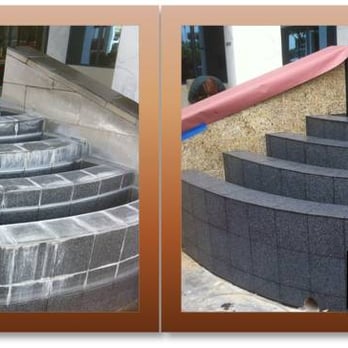 SoliStone & Concrete Care - before and after - Flooring Near Me SoliStone & Concrete Care - before and after - Flooring Near Me