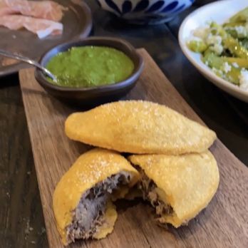 Mita's Restaurant and Bar - EMPANADAS DE RES CON PIQUE  empanadas - Spanish Near Me - Cincinnati, Ohio