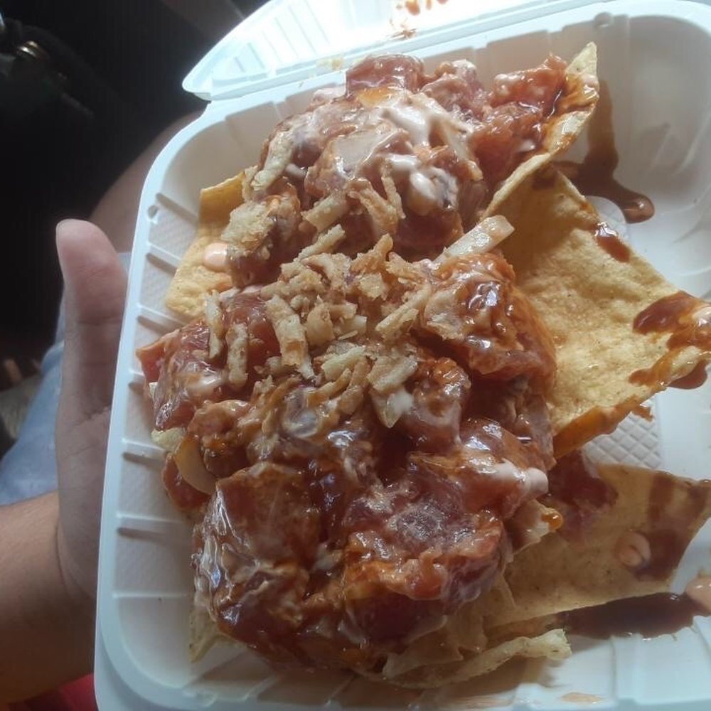 Mike’s Fresh Fish - Poke nacho - Poke Near Me Mike’s Fresh Fish - Poke nacho - Poke Near Me