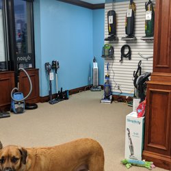 Vacuums R Us & Sewing Too - Boulder Store - Lily the princess dog shows us some of the commercial vacuums