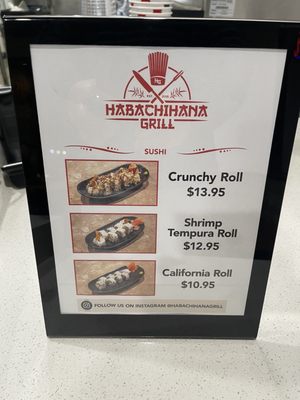 Menu photo 7 Habachihana Grill Orange, CA