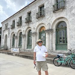 United States Post Office - What a beautiful building, ironwork and high ceilings inside.