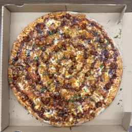 BBQ Tandoori Chicken Pizza