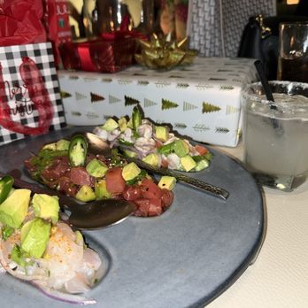 Javiers - Ceviche trio - New Mexican Cuisine Near Me - Pasadena, California Javiers - Ceviche trio - New Mexican Cuisine Near Me - Pasadena, California