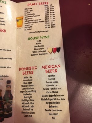 Menu photo 4 A La Mexicana 2 Bridgton, ME