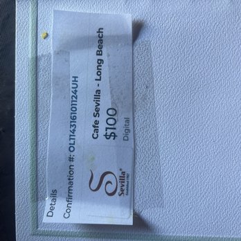 Olé Tapas Bar & Kitchen - Screenshot of gift card confirmation. - Spanish Near Me - Long Beach, California Olé Tapas Bar & Kitchen - Screenshot of gift card confirmation. - Spanish Near Me - Long Beach, California
