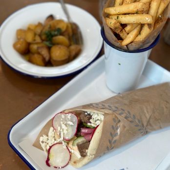 Souvla - Lamb sandwich - Greek Near Me - San Francisco, California