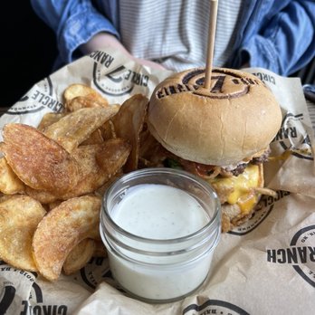 Circle 7 Ranch - The GOAT burger - Salad Near Me - Ballwin, Missouri