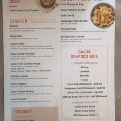SoBe Hookah - The Fatty Crab - Menu