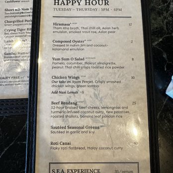 Siti - Menu - Asian Fusion Near Me - Austin, Texas