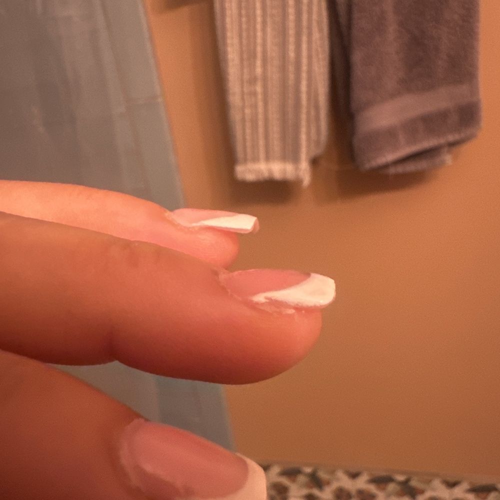 LG Nails & Spa - The length is ridiculous she didn't even measure it with my right middle finger. She was just eye balling - Nail Salons Near Me - Cypress, California LG Nails & Spa - The length is ridiculous she didn't even measure it with my right middle finger. She was just eye balling - Nail Salons Near Me - Cypress, California