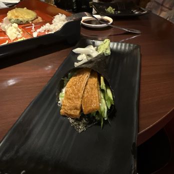 Shangri La - Vegetarian hand roll - Sushi Bars Near Me - Lodi, California Shangri La - Vegetarian hand roll - Sushi Bars Near Me - Lodi, California