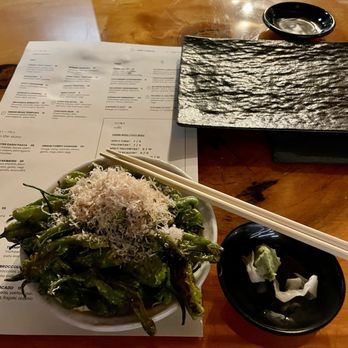 Sama Handroll - Shishito Peppers! - Japanese Near Me - Los Angeles, California