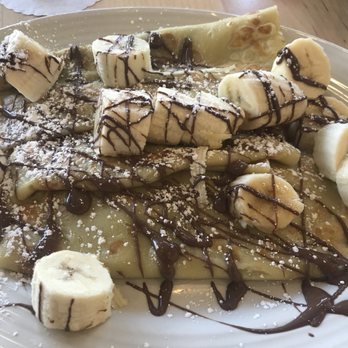 Stacked - Banana Nutella crepes - Breakfast & Brunch Near Me - Oak Lawn, Illinois