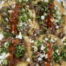 Steak tacos! Yum! Steak tacos! Yum!