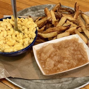 Dinosaur Bar-B-Que - Kids Mac & cheese, applesauce, fries - Barbeque Near Me - Syracuse, New York
