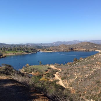 Mount Woodson Trail - View of Lake Poway - Hiking Near Me - Poway, California