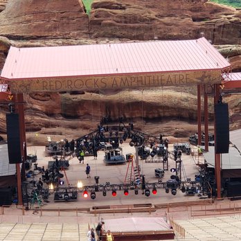 Red Rocks Amphitheatre - Stage View - Music Venues Near Me - Morrison, Colorado