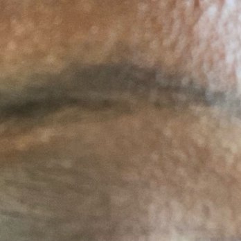 Perfect Brows NYC - Scared brows with bumps from threading - Waxing Near Me - Bronx, New York