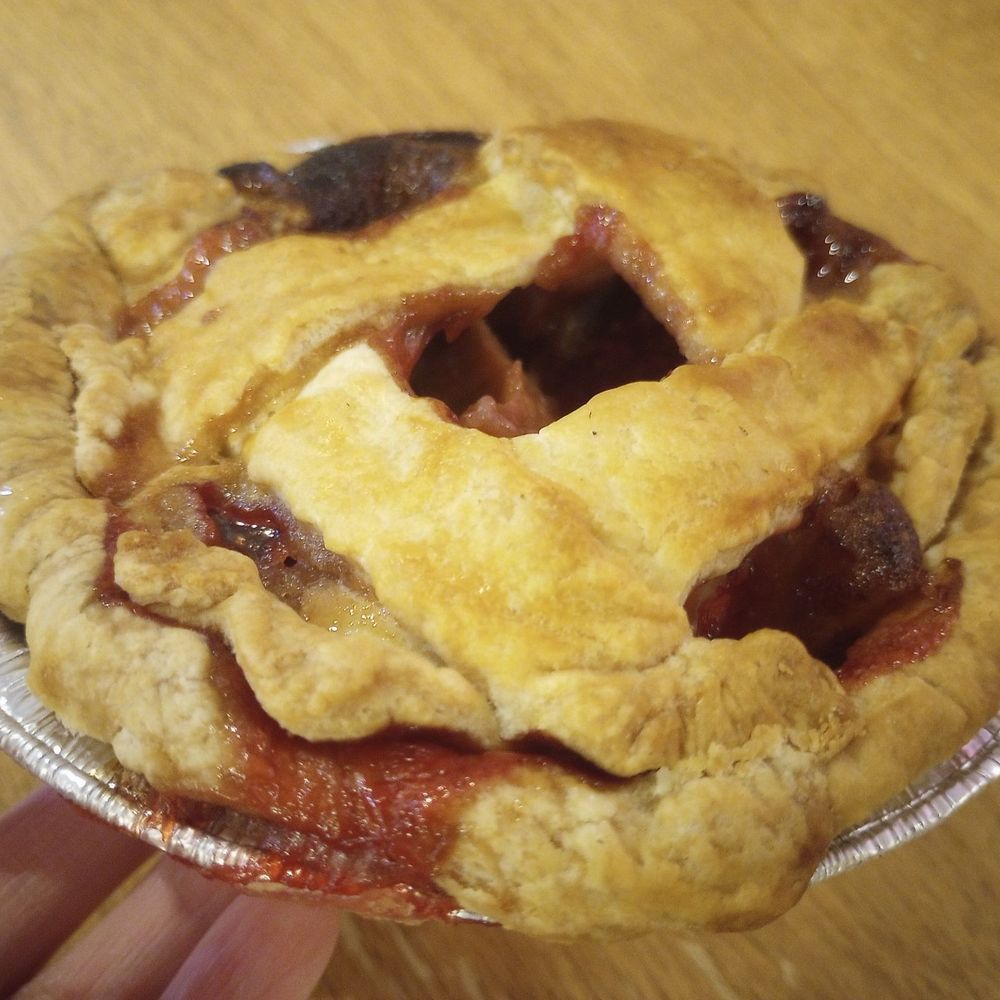 Perth Pie - Mini Strawberry Rhubarb Pie. $8.50. - Bakeries Near Me - Perth, Ontario Perth Pie - Mini Strawberry Rhubarb Pie. $8.50. - Bakeries Near Me - Perth, Ontario