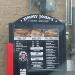 Jimmy John's - They have drive thru.