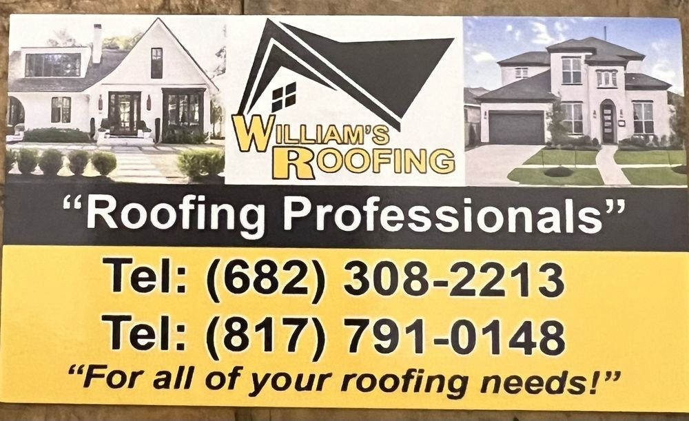 Slide of William's Roofing