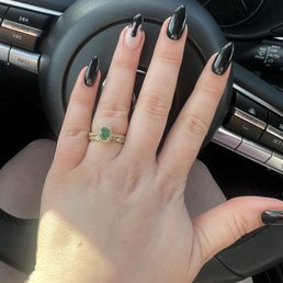 Gel manicure - acrylics