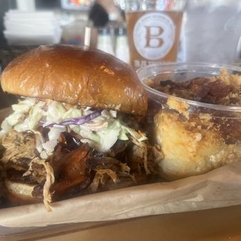 Colt Grill Bbq & Sprits - Pulled pork sandwich and Mac. - Bars Near Me - Prescott, Arizona