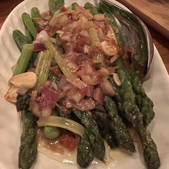 RedFarm - Steamed Asparagus with XO Sauce - delicious! (04/21/22) - Dim Sum Near Me - New York, New York RedFarm - Steamed Asparagus with XO Sauce - delicious! (04/21/22) - Dim Sum Near Me - New York, New York