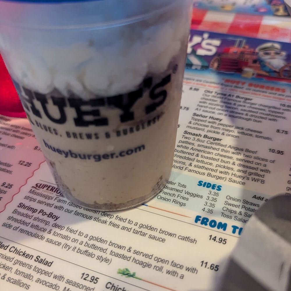 Huey's Southwind - Peanut butter banana pudding - Burgers Near Me - Memphis, Tennessee Huey's Southwind - Peanut butter banana pudding - Burgers Near Me - Memphis, Tennessee