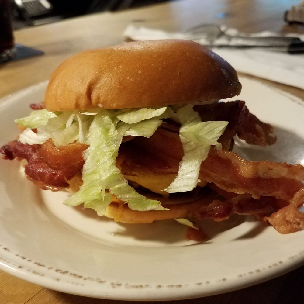 Chow Daddy's - bacon & cheddar burger - New American Near Me - Hilton Head Island, South Carolina Chow Daddy's - bacon & cheddar burger - New American Near Me - Hilton Head Island, South Carolina