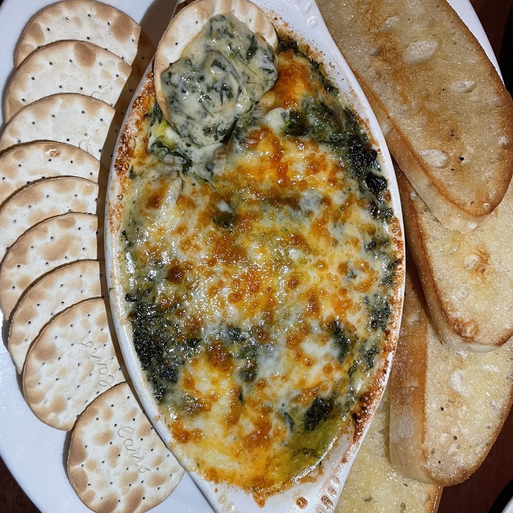 Minervas Restaurant - Sioux Falls - SPINACH ARTICHOKE DIP - New American Near Me - Sioux Falls, South Dakota