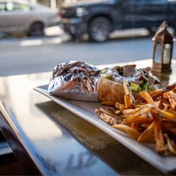 BINA’s cafe - Lamb Gyro!