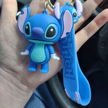 Volcano Korean BBQ - The keychain I was gifted. How did they know I loved blue and stitch? - Korean Near Me - Amarillo, Texas
