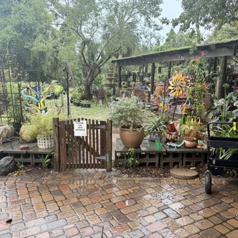 Maas Nursery - Entryway to the pottery section - Nurseries & Gardening Near Me - Seabrook, Texas