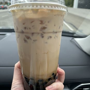 naricha tea & coffee - Brown Sugar Brulee 'n Boba - at full sweet was too sweet but the boba was so soft and flavorful - Coffee & Tea Near Me - Irvine, California naricha tea & coffee - Brown Sugar Brulee 'n Boba - at full sweet was too sweet but the boba was so soft and flavorful - Coffee & Tea Near Me - Irvine, California