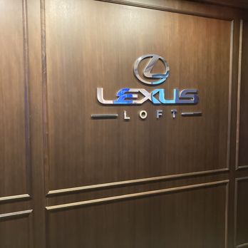 Gainbridge Fieldhouse - Lexus Loft wall insignia. - Stadiums & Arenas Near Me - Indianapolis, Indiana