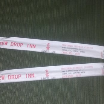 Dew Drop Inn - Chopsticks - Chinese Near Me - Honolulu, Hawaii