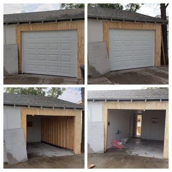 Carport Converted Into A Garage I Installed Garage Door And