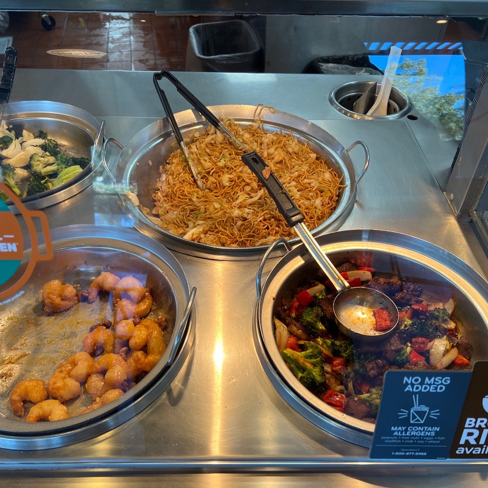 Panda Express - a variety of food items on display - Chinese Near Me - Apache Junction, Arizona Panda Express - a variety of food items on display - Chinese Near Me - Apache Junction, Arizona