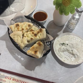 Liva Mediterranean Grill - Pita and tzatziki - Mediterranean Near Me - San Antonio, Texas