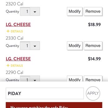 Marco's Pizza - The code that will not work online, nor is honored. Only a statement that there is nothing we can do - Pizza Near Me - Las Vegas, Nevada Marco's Pizza - The code that will not work online, nor is honored. Only a statement that there is nothing we can do - Pizza Near Me - Las Vegas, Nevada
