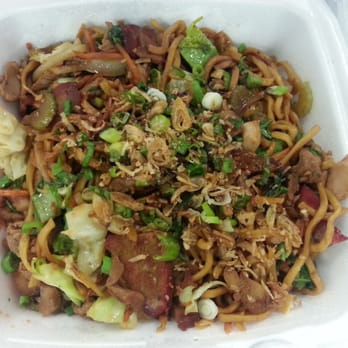 Bali Kitchen - Fried noodles goreng combination meat pork ckn beef extra $2. - Indonesian Near Me - Sacramento, California