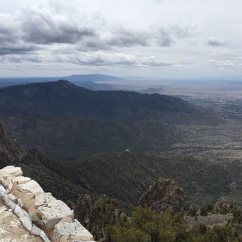 Sandia Mountains - From the top of Kiwana's Cabin atop Sandia's peak. What a view! - Hiking Near Me - Albuquerque, New Mexico