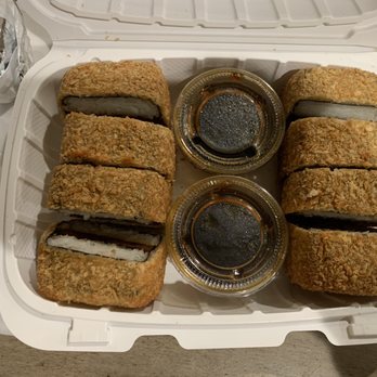 Da Kitchen Maui - deep Fried Spam Musubi - Hawaiian Near Me - Kihei, Hawaii Da Kitchen Maui - deep Fried Spam Musubi - Hawaiian Near Me - Kihei, Hawaii