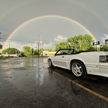 Quickie Mart - Double rainbow with an employees fox body it's a 5.0 - Disc Golf Near Me - Tulsa, Oklahoma Quickie Mart - Double rainbow with an employees fox body it's a 5.0 - Disc Golf Near Me - Tulsa, Oklahoma